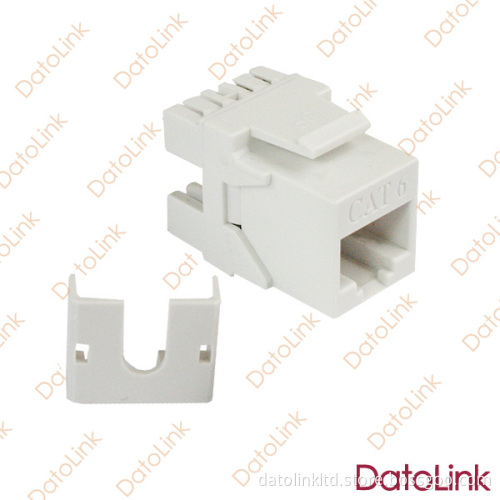 Keystone Jack, CAT6, UTP, 180 Degree